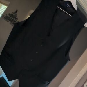 Gioberti Men's Black Button-Up Vest XL
